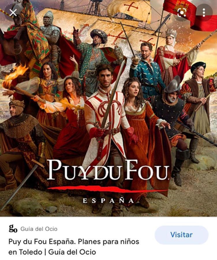 فيلا Casa Rosales Toledo A 10 Minutos De Puy Du Fou Polan المظهر الخارجي الصورة